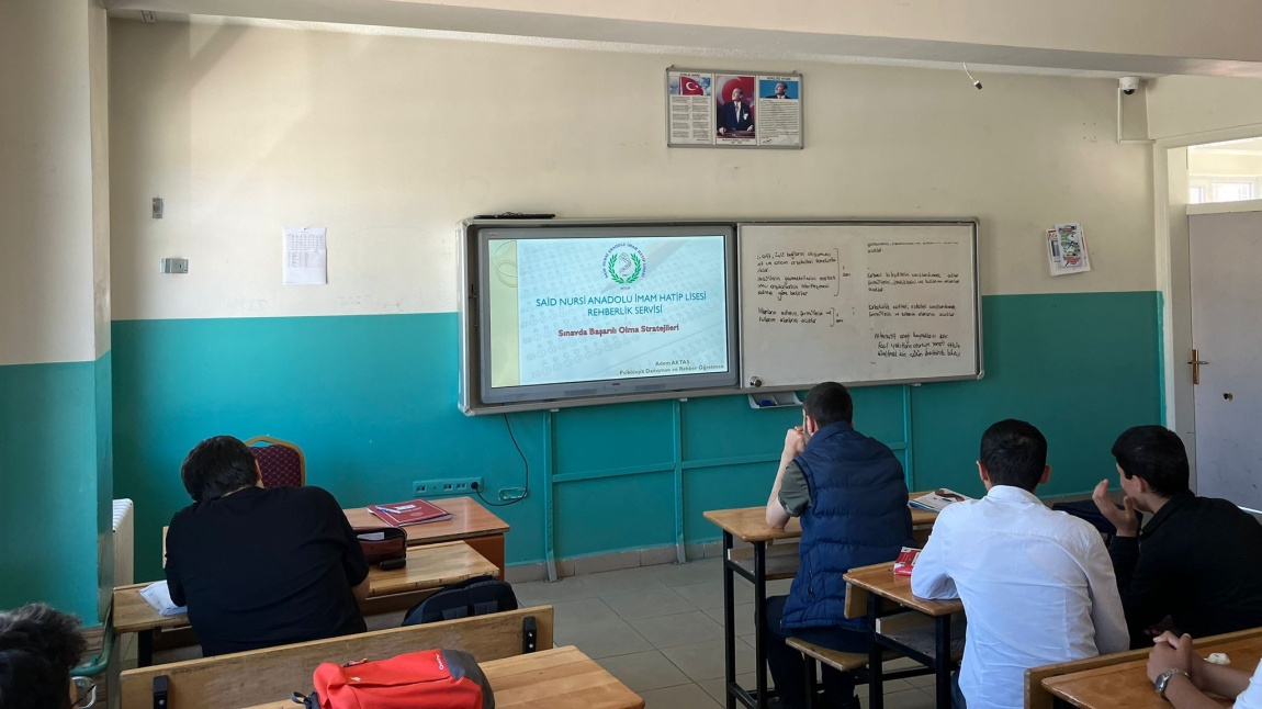 12. Sınıf Öğrencilerimize Yönelik Sınav Kaygısı Konulu Seminer Gerçekleştirildi